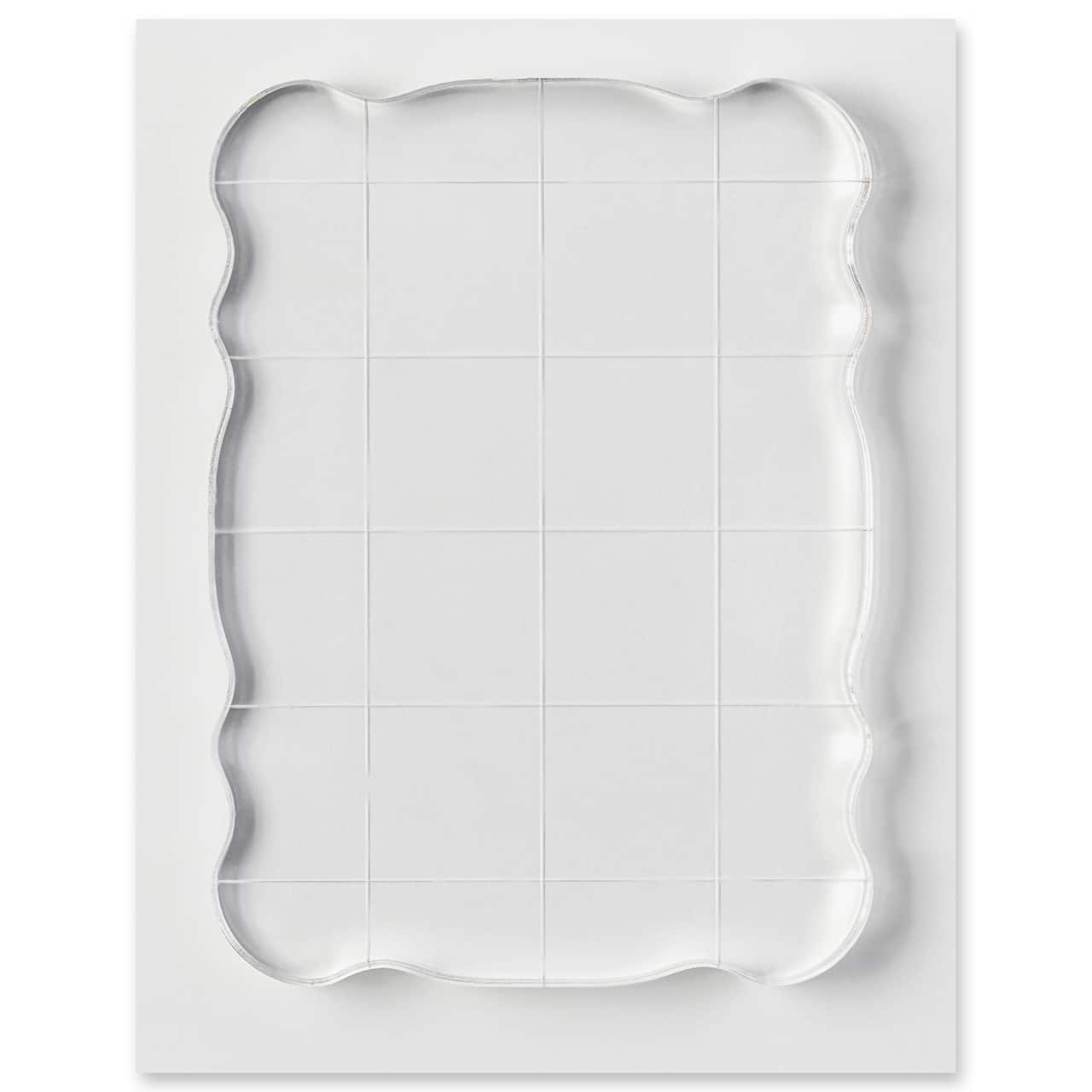 6 Pack: Large Acrylic Stamp Block by Recollections™
